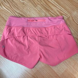 Lululemon Low Rise Speed Up Athletic Short